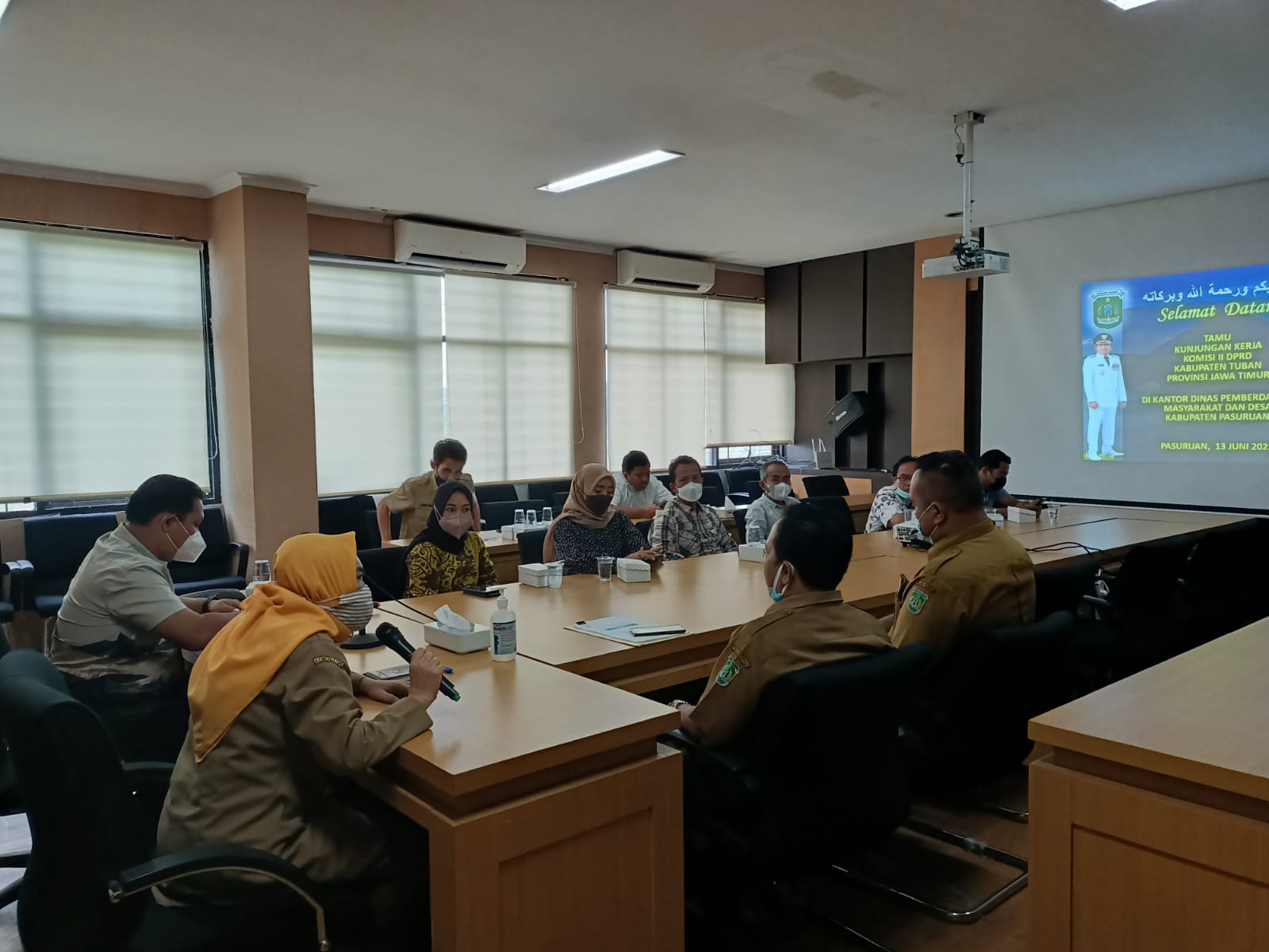 Sosialisasi Penjaringan Perangkat di Bappelitbangda 