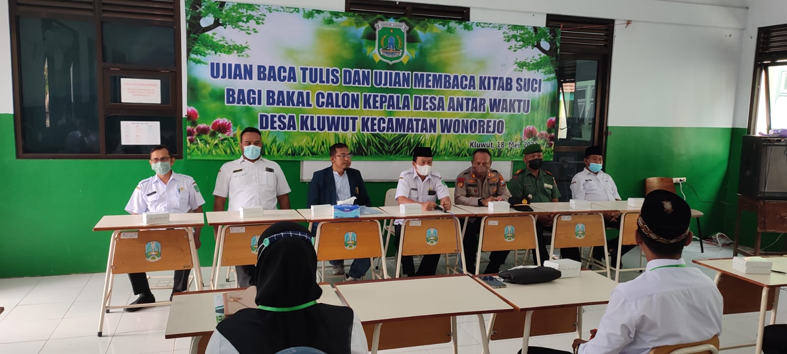 Ujian Baca Tulis bagi Peserta Calon Pilkades