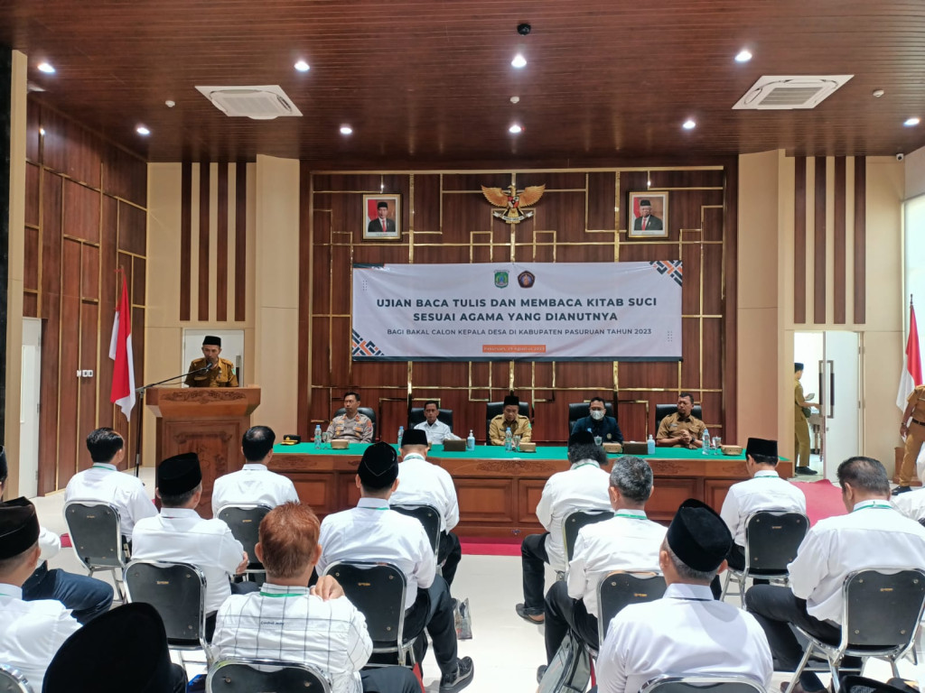 Ujian Baca Tulis Dan Membaca Kitab Suci Sesuai Dengan Agama Yang Dianutnya